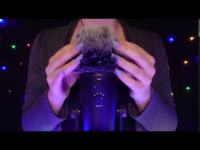 ASMR - Gentle Scalp Massage (With Fluffy Windscreen) [No Talking]