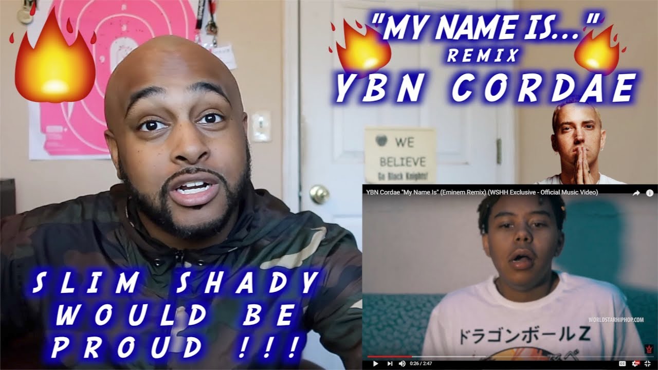 "MY NAME IS..." REMIX | YBN Cordae | REACTION | WOULD EMINEM BE PROUD??