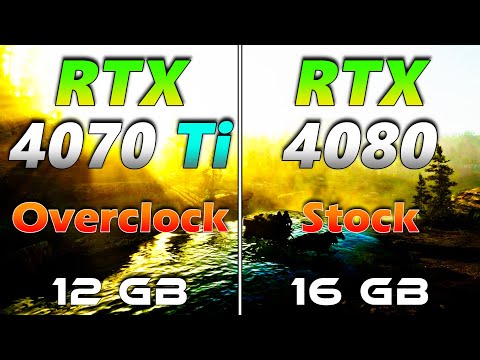 RTX 4070 Ti @Overclock vs RTX 4080 @Stock | PC Gameplay Tested