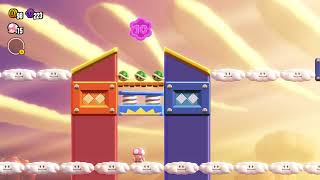 Super Mario Bros. Wonder - Toadette - Rolla Koopa Derby (Propeller Flower)