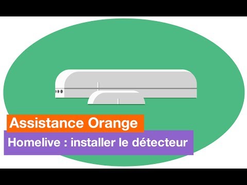 Assistance Orange - Homelive : installer le détecteur - Orange