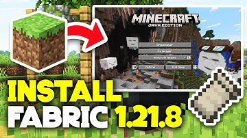 How to Download & Install Fabric 1.21.8 for Minecraft (Mod Minecraft)