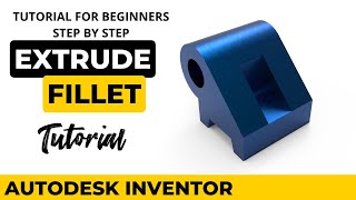 Celebrity Autodesk Inventor 2026 Tutorial For Begginers - Exercise 9 Profile