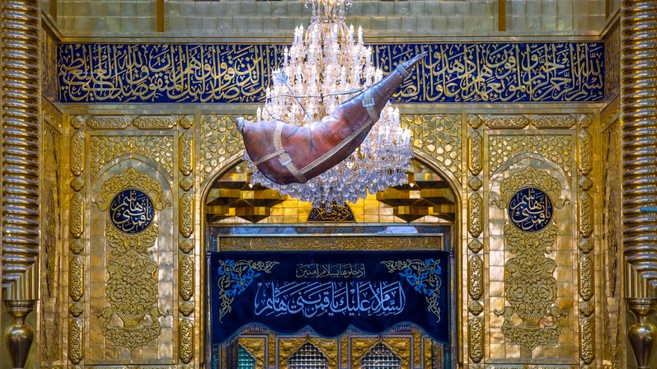 السيد جاسم الطويرجاوي في شارع العباس ع