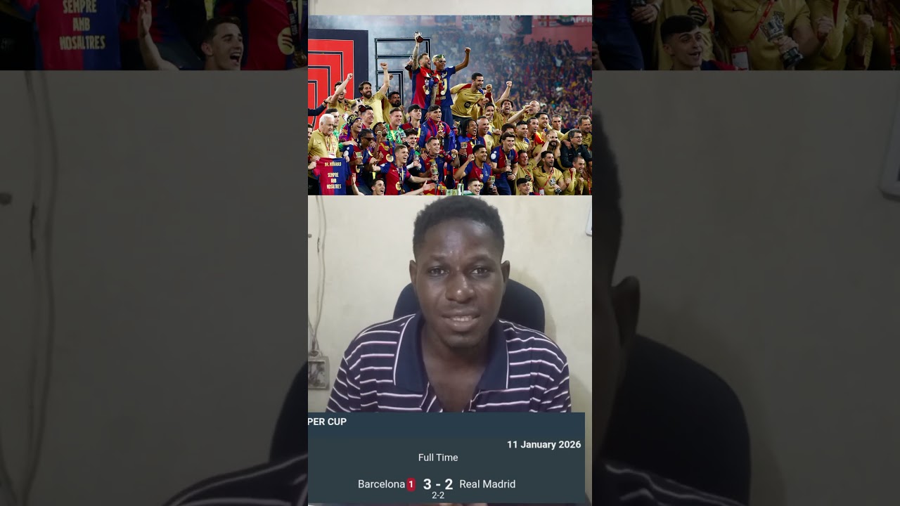 Congratulations to Barcelona_but don't play anything,is just a luck 