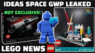 NEW LEAKED IDEAS SPACE GWP! | Darth Vader GWP NOT EXCLUSIVE?! | Collecting and Investing News 2026