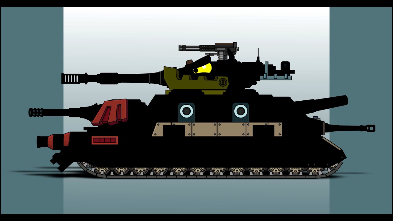 Hybrid PZ-44 2.0 Gerand + TOG 10 + IS-6 HomeAnimations | Cartoons About Tanks