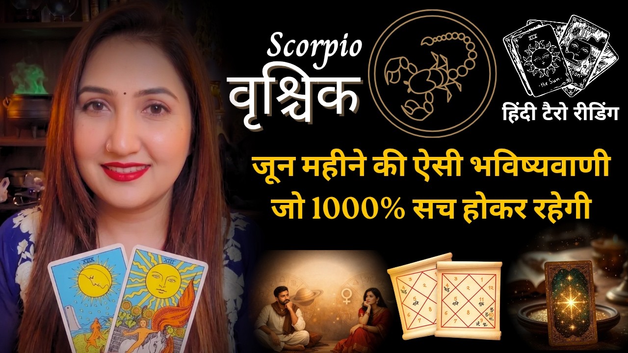 Scopio Rashi वृश्चिक राशी जून महीने की ऐसी भविष्यवाणी जो सच होकर रहेंगी | VRISHCHIK ...