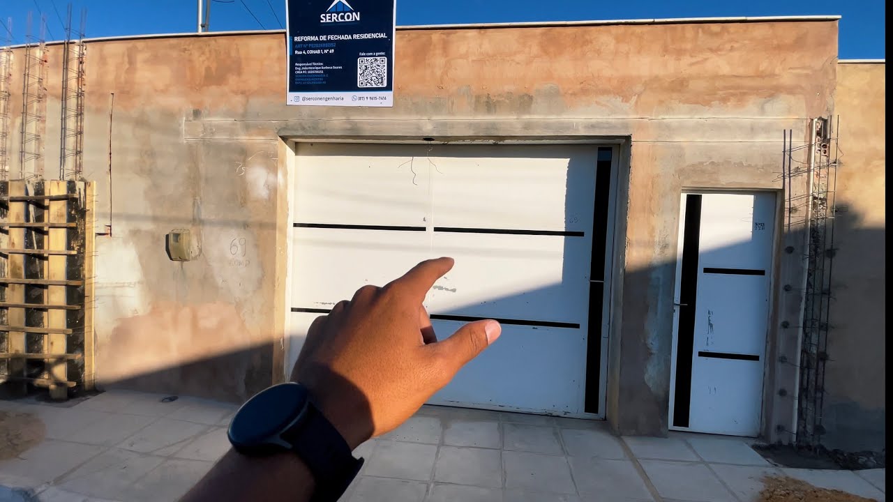 SERCON VLOGs - #vlog de #obra #21 ( #reforma #fachada ) - YouTube