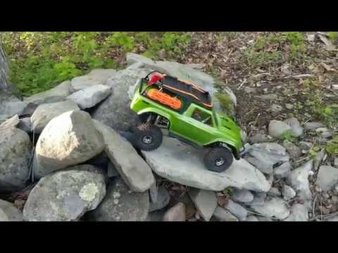 Trx4 Brass portal cover mod tested outside