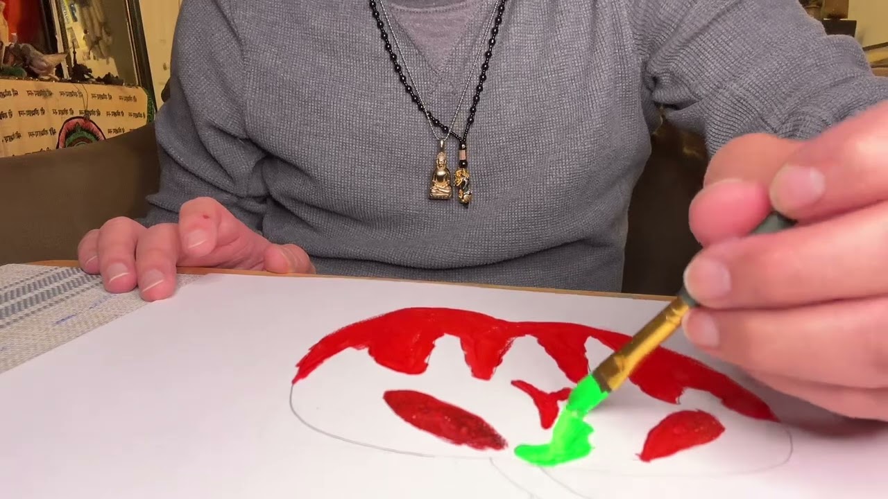 Painting: Poison Apple Snow White 