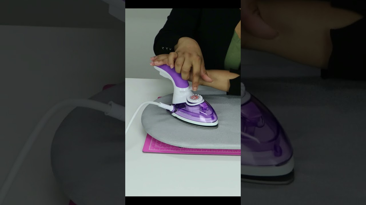 Capa do vídeo Mini Ferro de Passar Portátil para Patchwork | Marpax #shorts