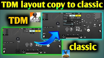 How to Copy Classic Layout to Tdm | How to copy TDM or Arena Layout in classic bgmi | Easy tutorial
