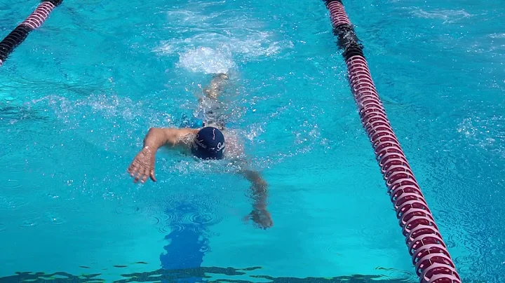 Jeff Farrell Olympic Swimmer 100 Yard Freestyle 20...