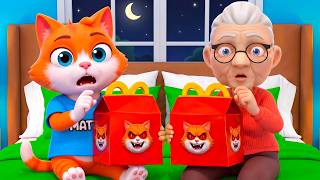 We Ordered CURSED CAT Happy Meal at 3AM!