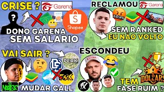MITO DESABAFA ! CEROL DESANIMADO c GARENA ! DONO do FF SEM SALARIO ! K9 ESCONDEU SYAZ e GODKIL !