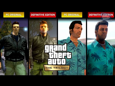 GTA The Definitive Edition Screenshots Comparison