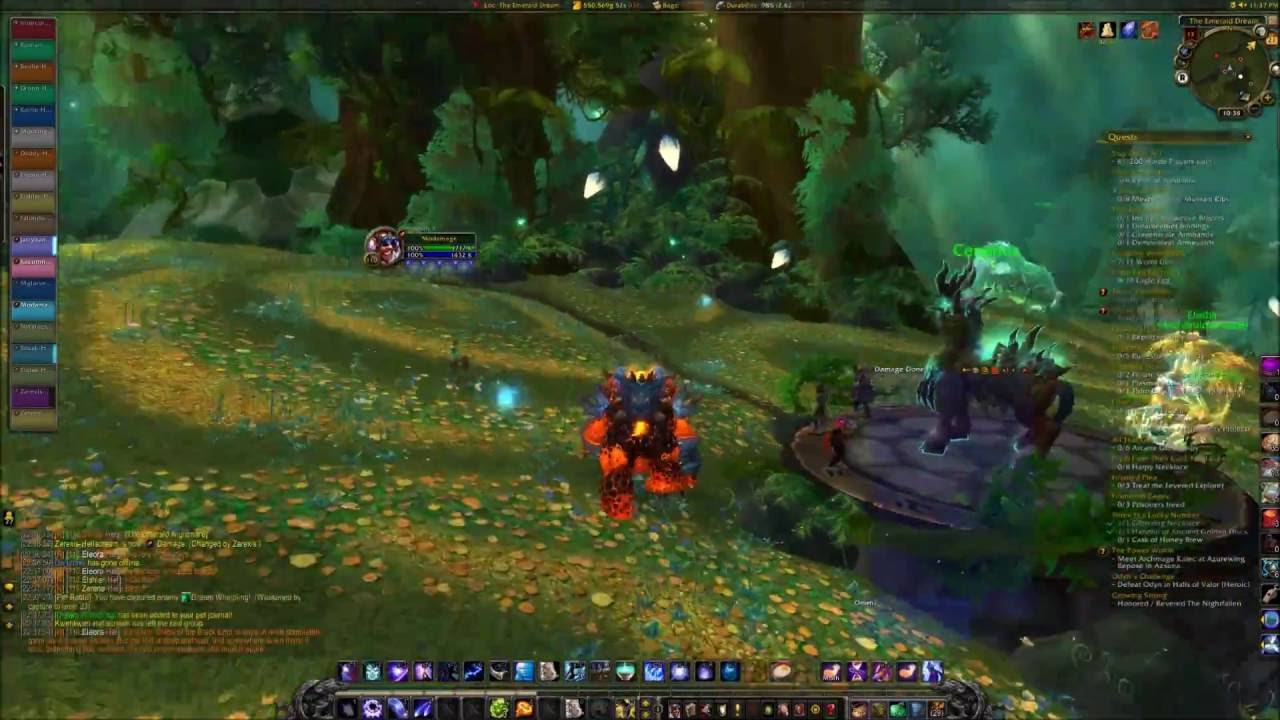 Emerald Dream After killing Xavius - Pet here!