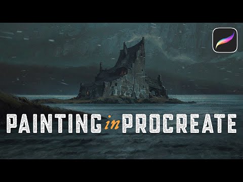Painting In Procreate