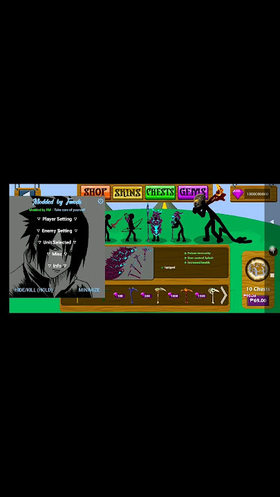 How to download stick war VIP mod menu free#stickwarlegacy#stickwarlegacymod
