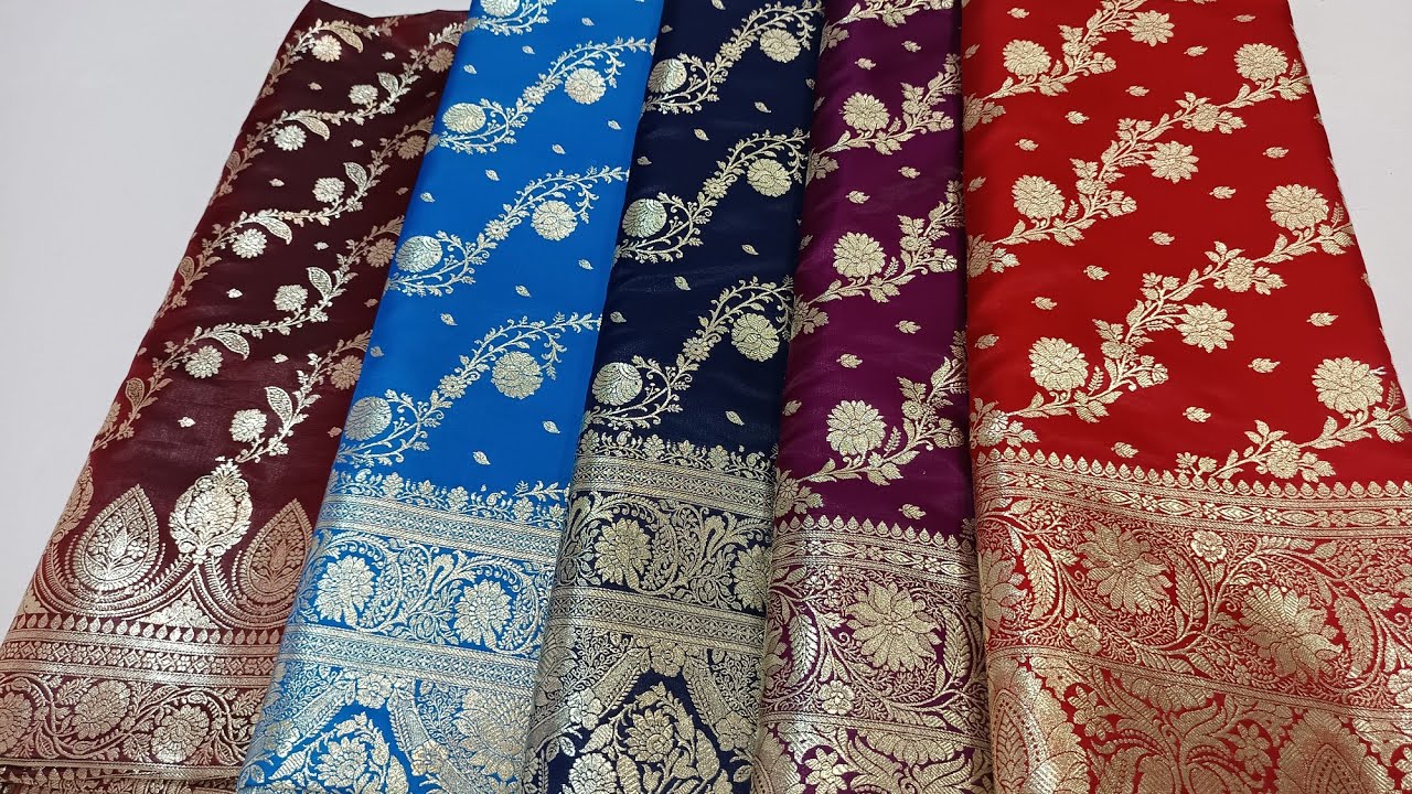 banarasi saree - different types of banarasi sarees with price | banarasi silk sarees 