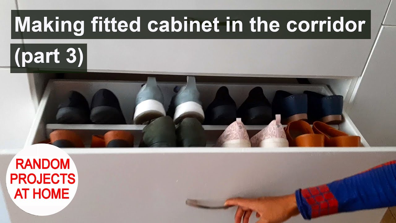 Project Making fitted in the corridor (Part 3/4 the shoe