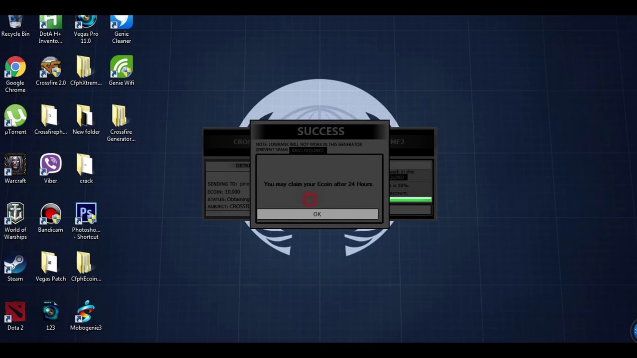 cf ecoin generator
