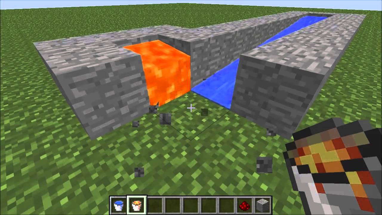 Minecraft: Obsidian Generator - YouTube