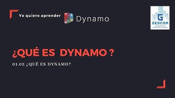 Introducción a Dynamo | 01-02-¿Qué es Dynamo?