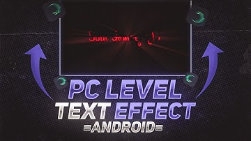 Text Effect Like Siddha Gaming Tutorial | Android Tutorial | Text Like Siddha | SiNu GamingYT