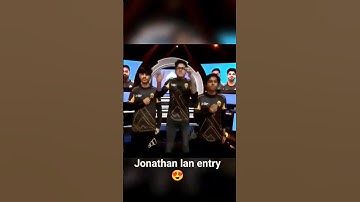 Jonathan lan entry 😍 | spower lan entry 🥵 #bgmi #trending #jonathan #bgis #godlike #spower