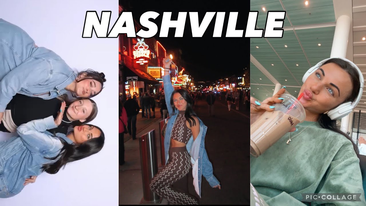 NASHVILLE VLOG | путешествия, воссоединение с Дженникой и Анникой, мероприятие Элис и Оливии, Бро...