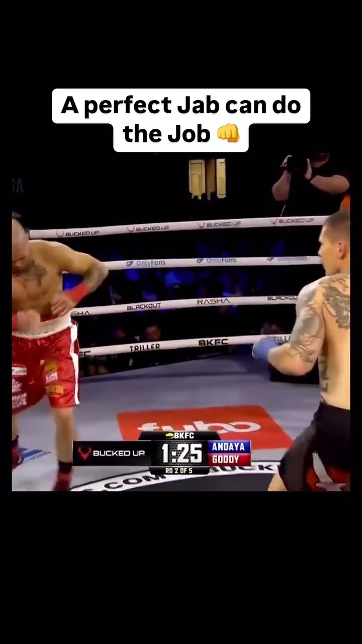 A Jab ? Via - @bareknucklefc #bkfc #combatsports #knockout