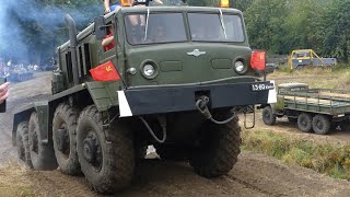 Maz-537 Offroad Beim Militärtechnik Und Oldtimertreffen In Ohrsleben