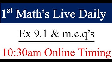 FSC | ICS  | F.A Math book 1 ch 9,Lec 1,Exercise 9.1  Math Chapter 9 Fundamentals of Trigonometry