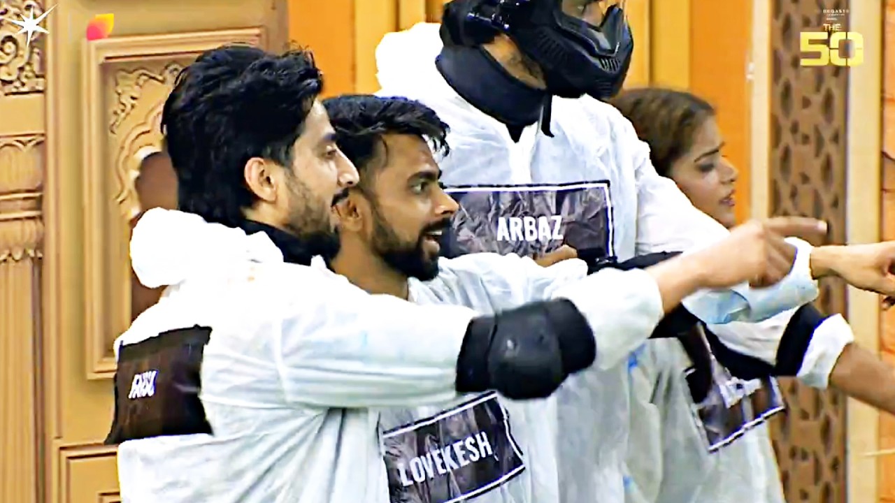 The 50 PROMO | Paintball Task Me Players Ko Rang Bhi Lagenge Aur Players Ko Lagegi Goli