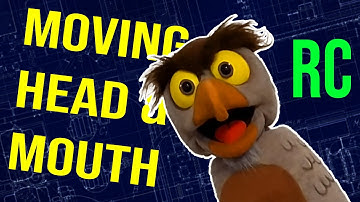 Animatronic RC MOVING HEAD AND MOUTH System - pavlovspuppets