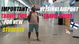 Helsinki Airport Travel Guide For New Students | How to Go Underground Train (English) screenshot 5