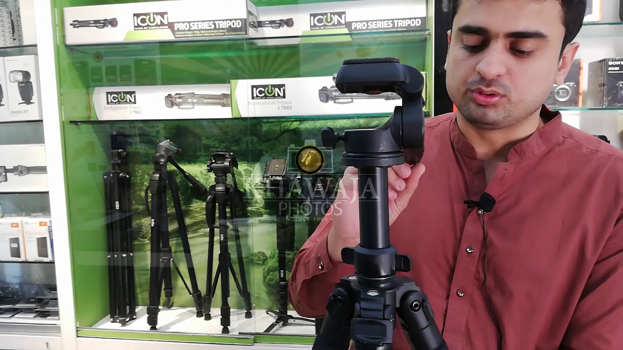 Best Tripod for Youtube Videos 2020 | ICON Tripod 7865 Pro | UNBOXING & REVIEW