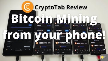 CryptoTab Browser Mining Review - Mine Bitcoin from your Phone or PC!