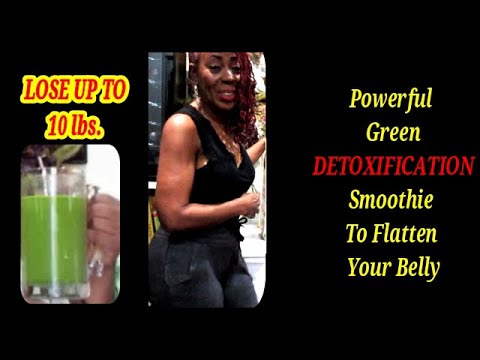 lose-up-to-10-lbs.-||-powerful-green-detoxification-smoothie-to-flatten-your-belly
