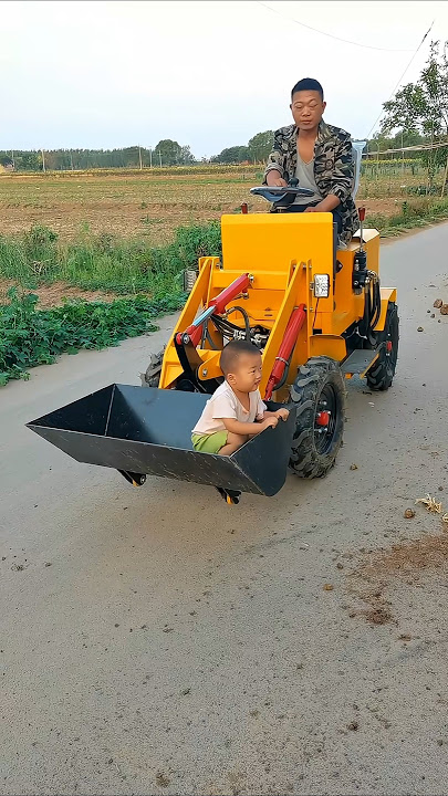 Household agricultural small loader. #Loader #SmallLoader #Forklift #MadeinChina