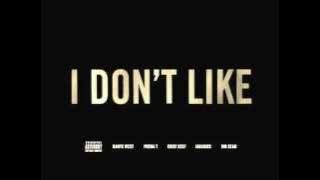 Chief Keef - I Don't Like (Remix) (Feat. Kanye West, Pusha T, Jadakiss, & Big Sean) [CDQ] [Dirty]