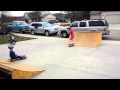 My daughters skateboarding