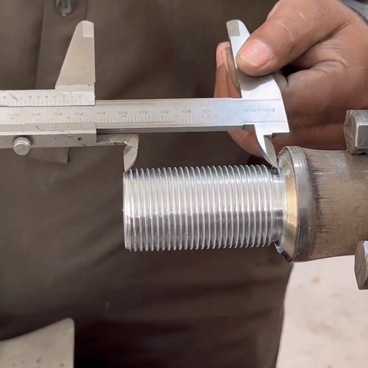 How to Rebuild Wheel Axle Threads with Amazing Skills YouTube