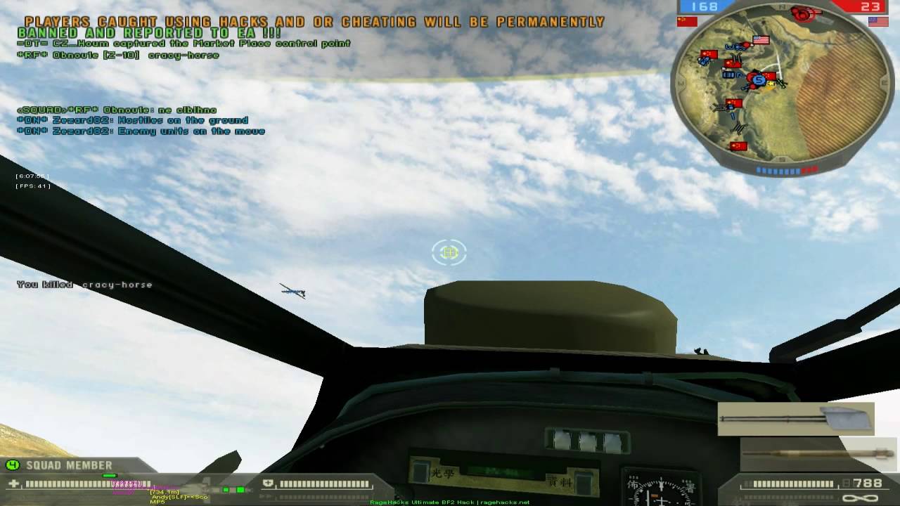 Battlefield 2 Ragehacks TV   aimbot