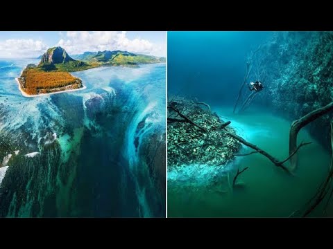 Откуда в океанах подводные реки, озера и даже водопады?