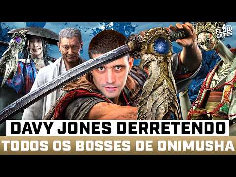 DAVY JONES MELTING ALL THE BOSSES IN ONIMUSHA!!