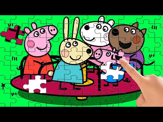 Peppa Pig Jigsaw Puzzle 🕹️ Jogue no Jogos123