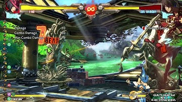 Guilty Gear Xrd REV 2 - I-No oki setup 2